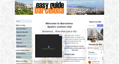 Desktop Screenshot of barcelona-easy-guide.com